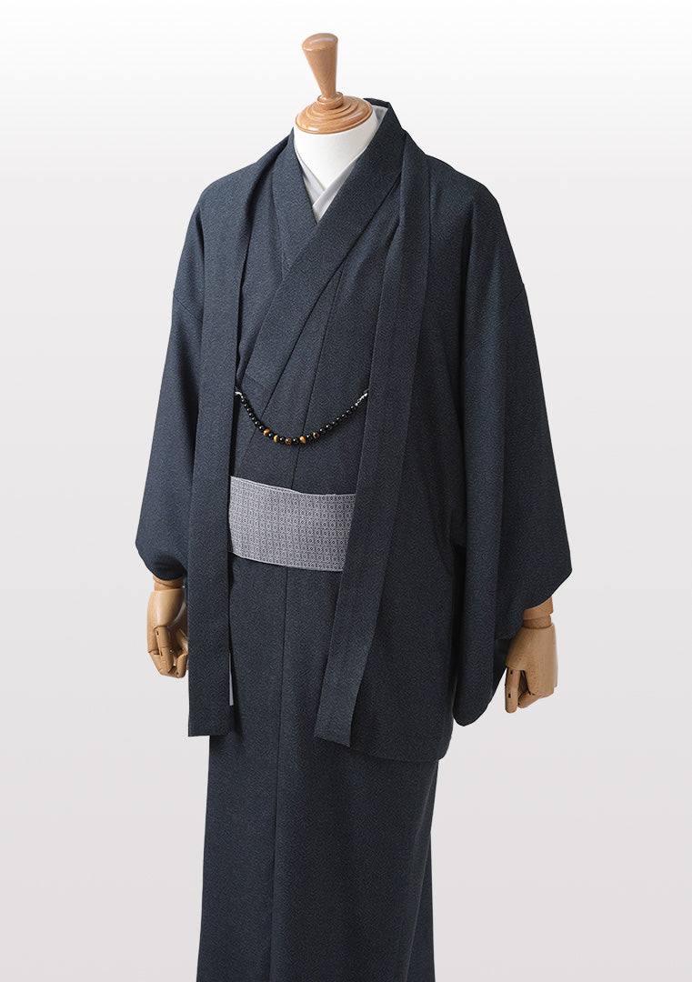 男性 江戸小紋着物フルセット