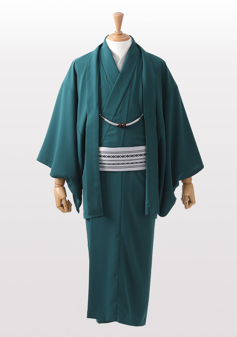 Okinami Kimono - Silk Mens Kimono Robe & Pants